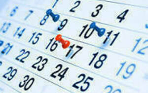Calendriers de la phase 1