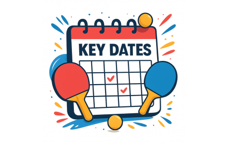 Les dates de la saison 2026-2027